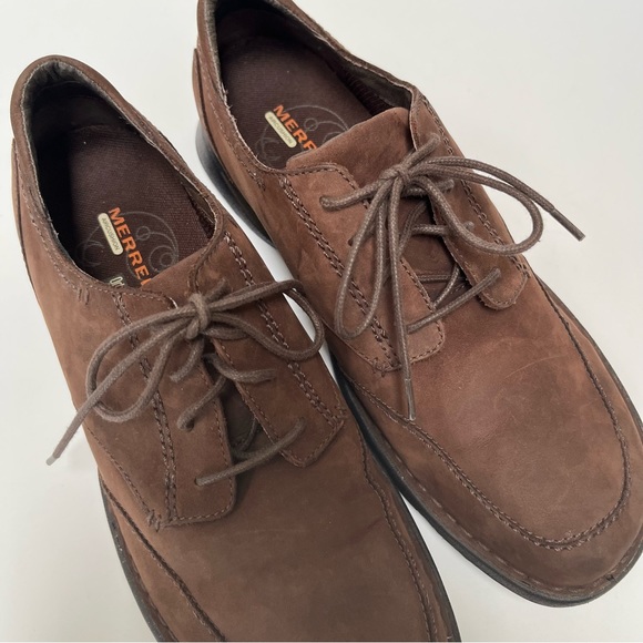 Merrell Orion Brown Leather Oxford Shoes Sz 9 main image 7
